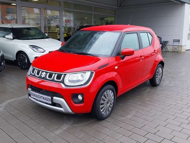 Solid fervent red Gebraucht 2021 Suzuki Ignis Club Kleinwagen | 11.990 € (Superpreis) - Bild 1/4