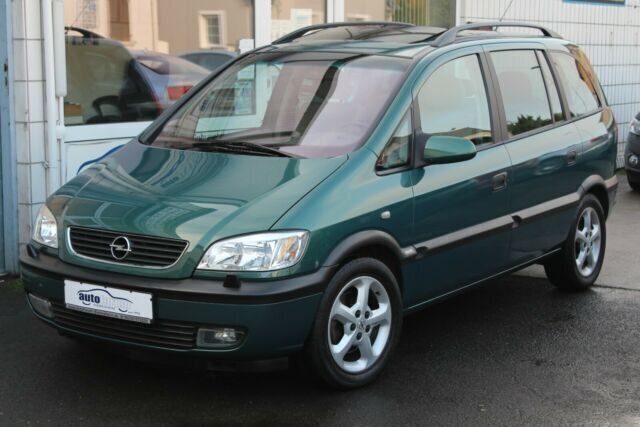 Gebraucht Opel Zafira Executive 147 PS (108 kW) 2002 Grün metallic Van / Kleinbus