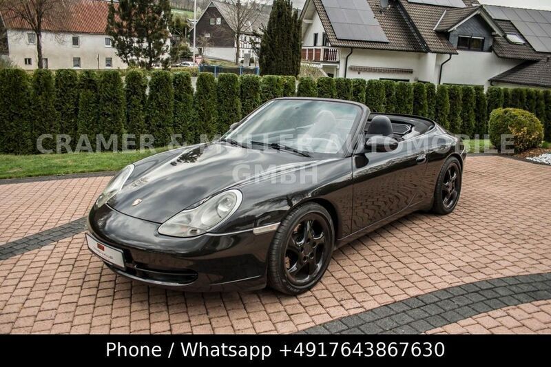 Schwarz Gebraucht 1999 Porsche 911 Carrera Cabriolet Cabrio | 25.799 € (Fairer Preis) - Bild 1/4