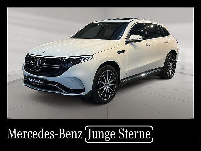 Manufaktur lack manufaktur opalithweiss bright Gebraucht 2022 Mercedes EQC400 AMG SUV | 40.740 € (Fairer Preis) - Bild 1/4