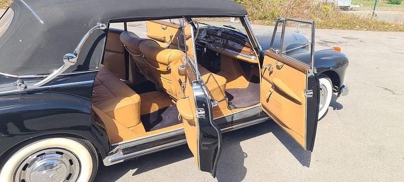 Gebraucht Mercedes 300 1958 Schwarz Cabrio
