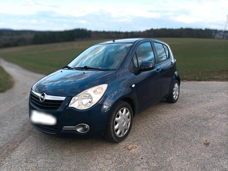 Gebraucht Opel Agila 86 PS (63 kW) 2009 Blau Kleinwagen