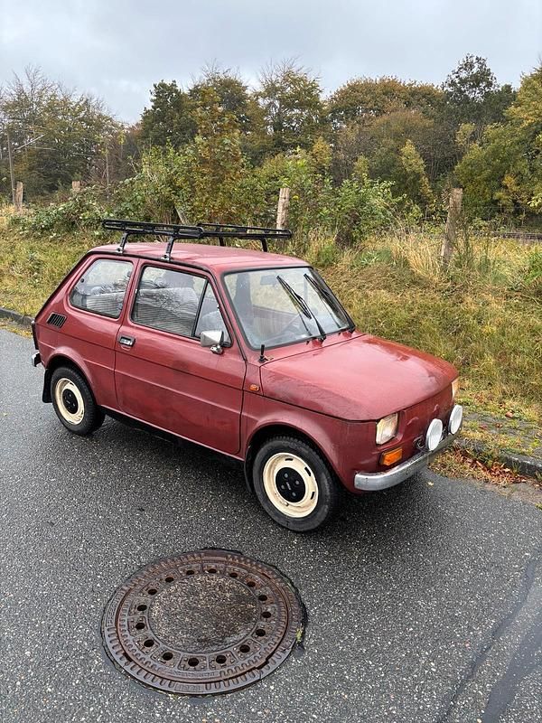 Rot Gebraucht 1985 Fiat 126 Kleinwagen | 3.299 € - Bild 1/4