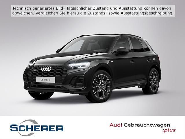 Mythosschwarz metallic Gebraucht 2022 Audi Q5 S-Line SUV | 47.500 € (Teuer) - Bild 1/4