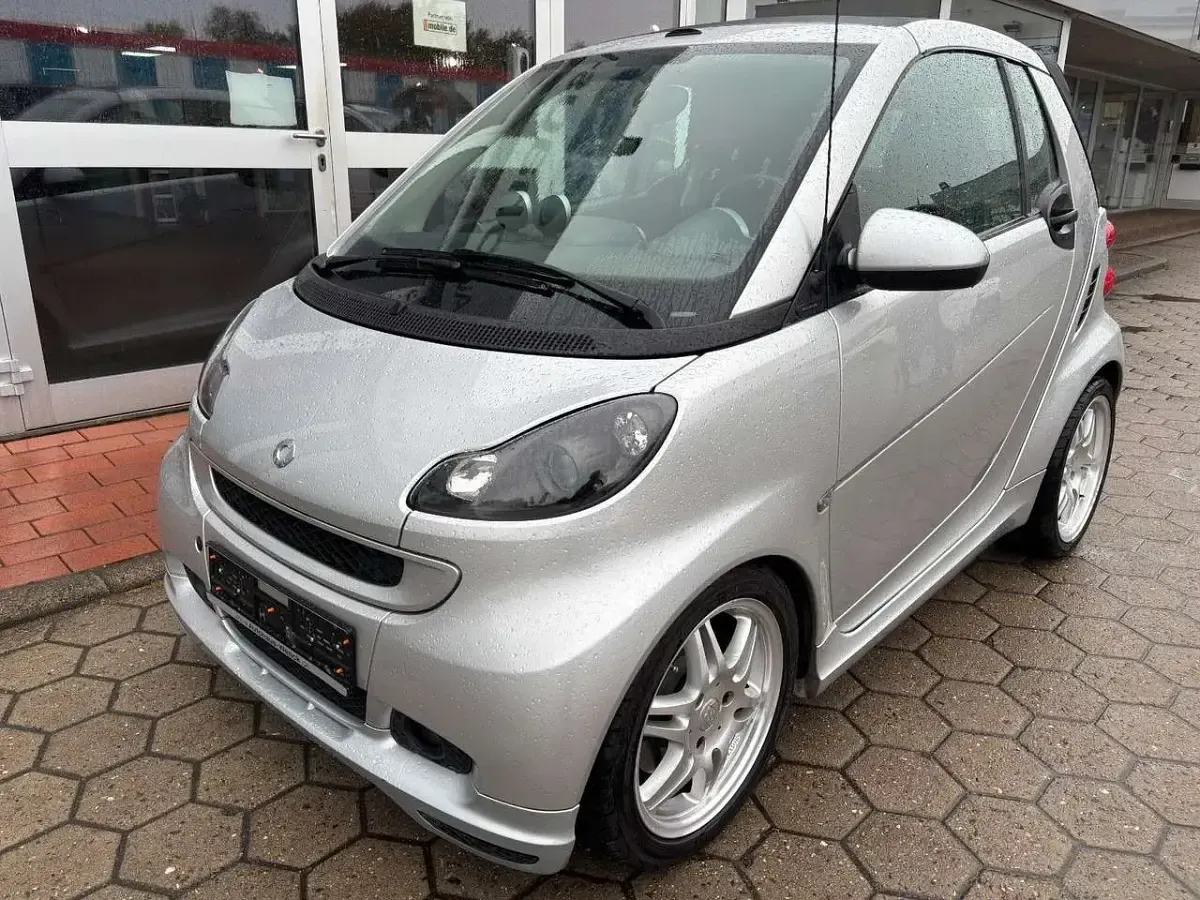 Gebraucht Smart ForTwo Cabrio Brabus 98 PS (72 kW) 2007 Silber Cabrio