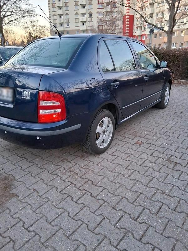 Gebraucht Skoda Fabia 75 PS (55 kW) 2002 Blau Limousine