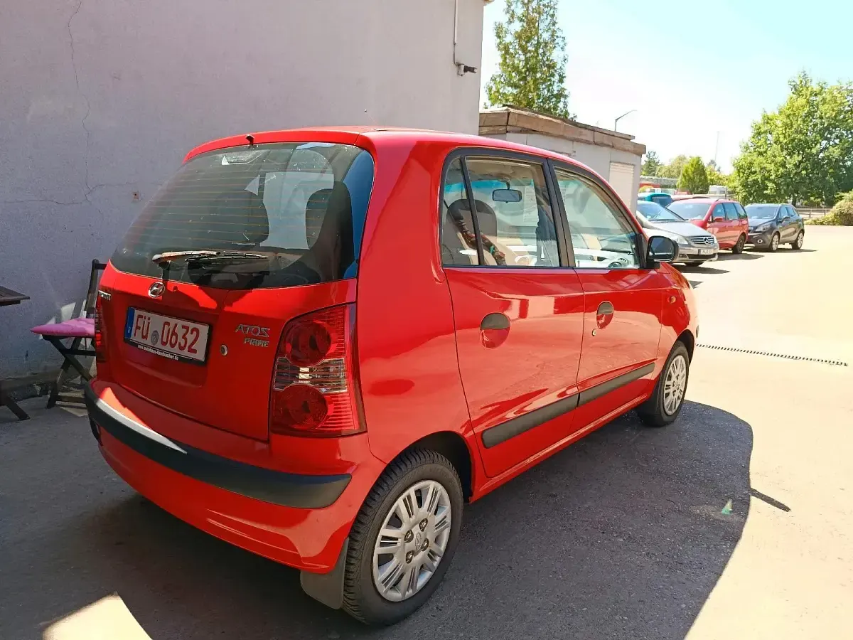 Gebraucht Hyundai Atos 63 PS (46 kW) 2007 Rot Kleinwagen