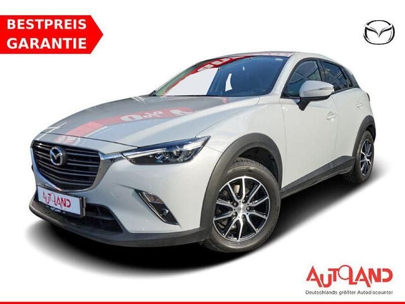 Weiß Gebraucht 2019 Mazda CX-3 Exclusive-Line SUV | 19.950 € (Fairer Preis) - Bild 1/4