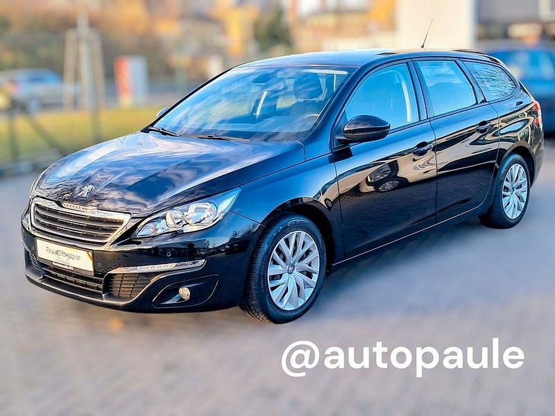 Schwarz Gebraucht 2014 Peugeot 308 SW Active Kombi | 6.500 € - Bild 1/3