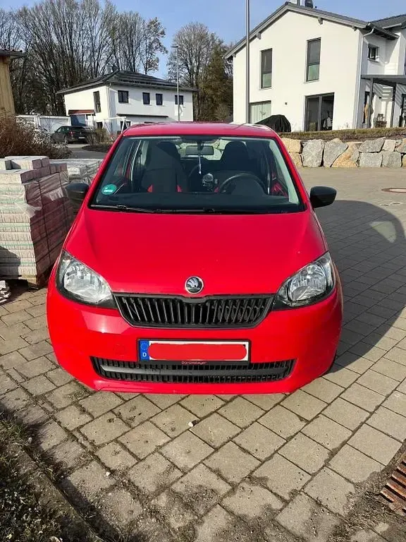 Gebraucht Skoda Citigo Active 60 PS (44 kW) 2013 Rot Kleinwagen
