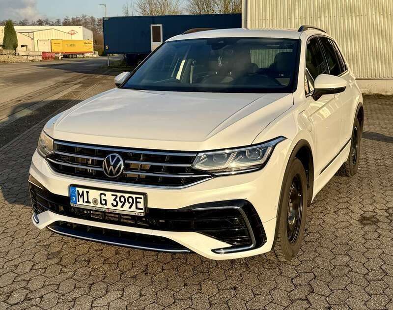 Weiß Gebraucht 2021 VW Tiguan R-line SUV | 32.000 € (Fairer Preis) - Bild 1/4