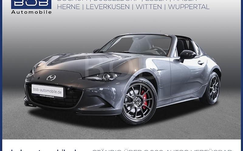 Machine gray Neu 2025 Mazda MX5 Homura-Line Cabrio | 35.940 € (Etwas zu teuer) - Bild 1/4