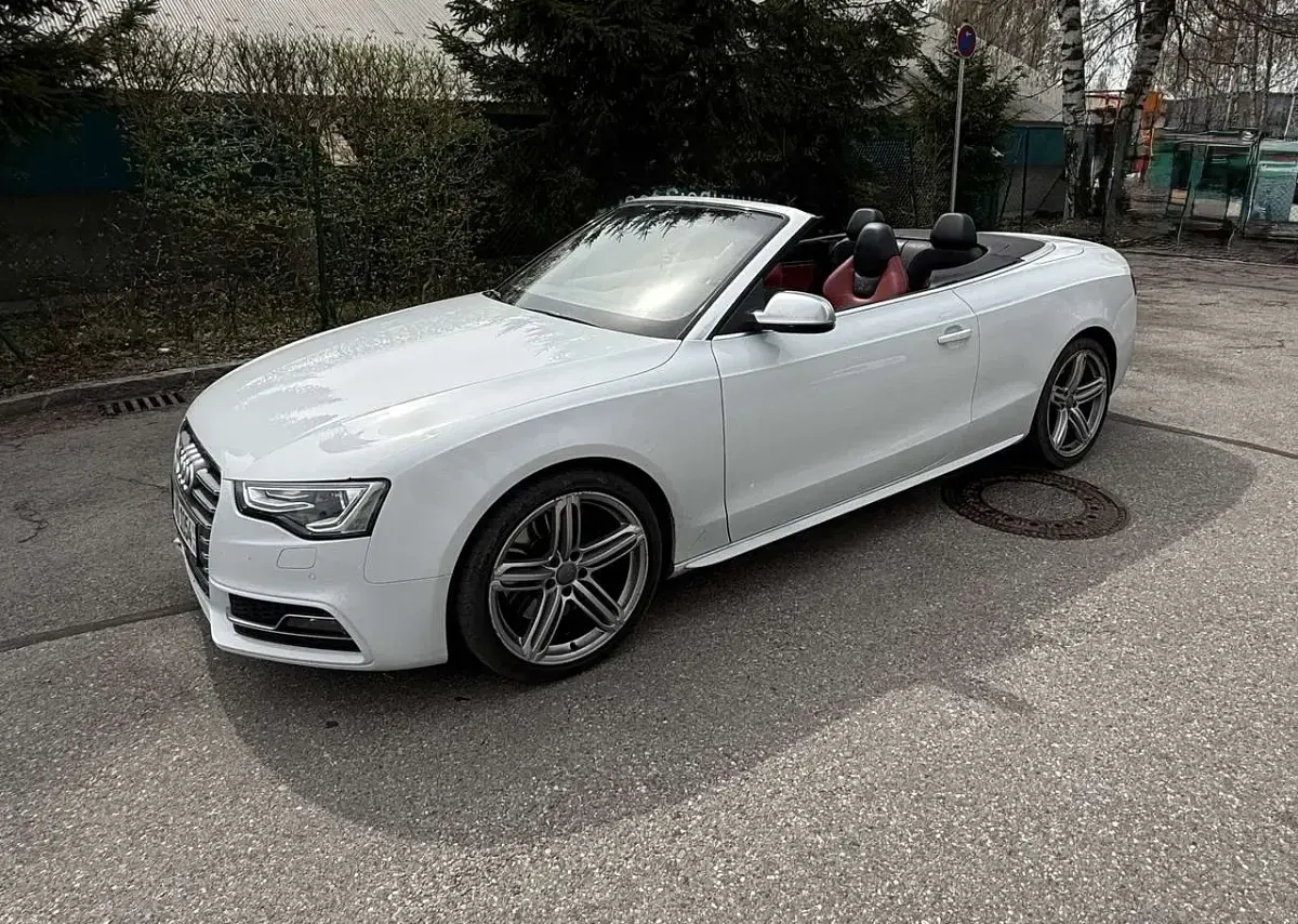 Gebraucht Audi S5 Cabriolet 333 PS (244 kW) 2013 Weiß Cabrio