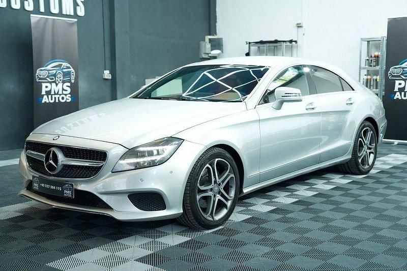 Grau Gebraucht 2015 Mercedes CLS250 Limousine | 15.500 € (Fairer Preis) - Bild 1/4