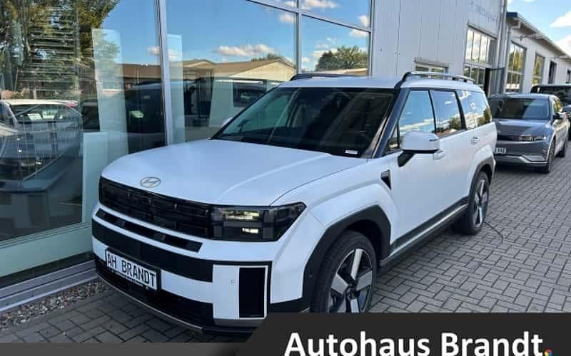 Weiß Neu 2025 Hyundai Santa Fe Signature SUV | 50.990 € (Superpreis) - Bild 1/4