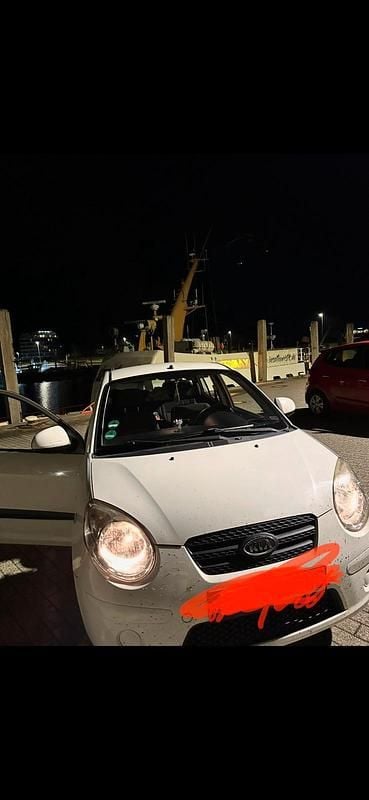 Gebraucht Kia Picanto 65 PS (47 kW) 2010 Weiß Kleinwagen