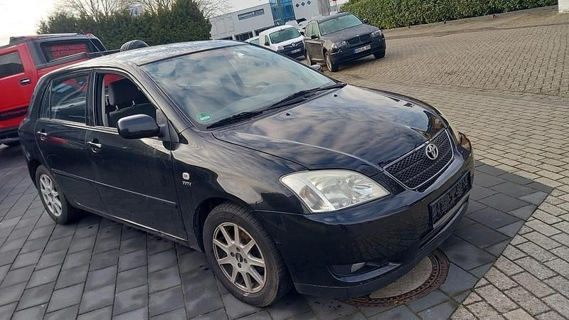 Gebraucht Toyota Corolla 96 PS (70 kW) 2003 Schwarz Limousine