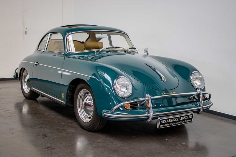 Brugt Porsche 356 60 HK (44 kW) 1957 Grøn