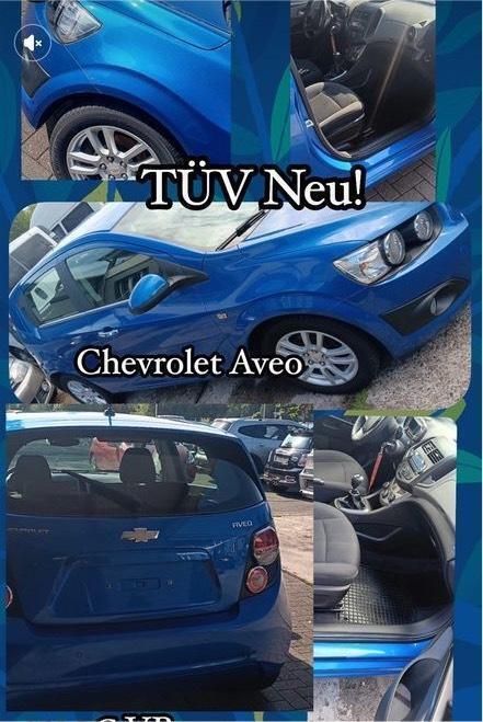 Blau Gebraucht 2011 Chevrolet Aveo Kleinwagen | 4.500 € (Etwas zu teuer) - Bild 1/4