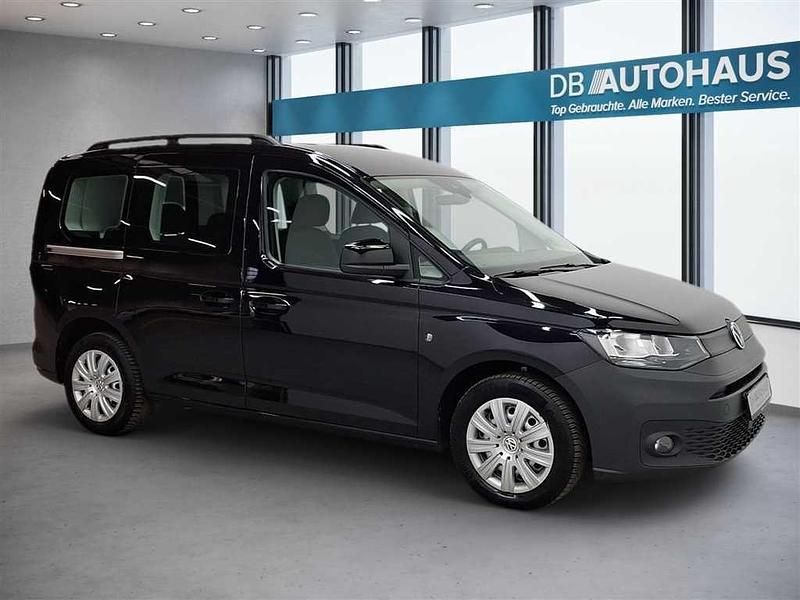 Gebraucht VW Caddy 122 PS (89 kW) 2022 Schwarz Van / Kleinbus