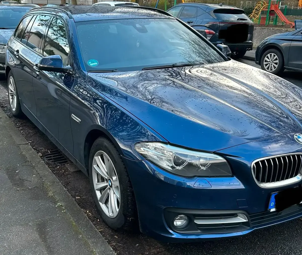 Second-hand BMW 520 190 CP (139 kW) 2015 Albastru Break
