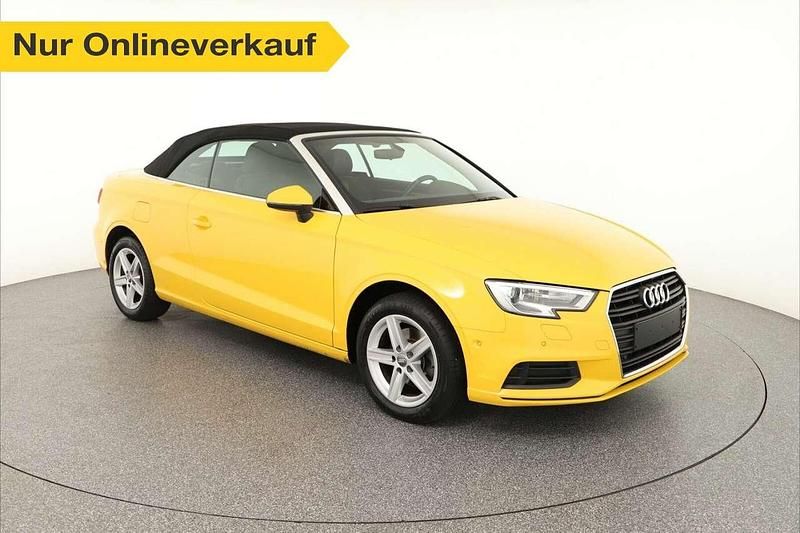 Gelb Gebraucht 2018 Audi A3 Cabriolet Basis Cabrio | 20.260 € (Fairer Preis) - Bild 1/3