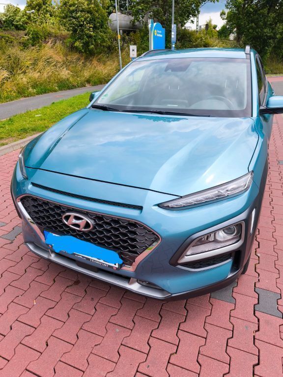 Blau Gebraucht 2020 Hyundai Kona Trend SUV | 17.000 € (Superpreis) - Bild 1/4
