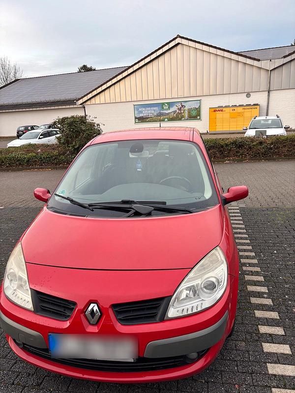 Rot Gebraucht 2008 Renault Scénic II Van / Kleinbus | 850 € (Superpreis) - Bild 1/4