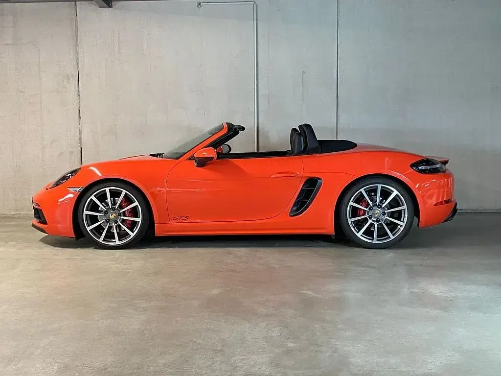 Gebraucht Porsche Boxster 364 PS (267 kW) 2019 Orange Cabrio