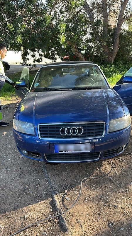 Gebraucht Audi A4 2004 Blau Cabrio