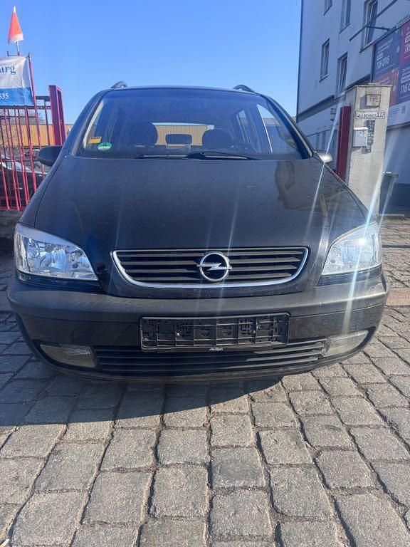 Gebraucht Opel Zafira Elegance 125 PS (91 kW) 2003 Schwarz Van / Kleinbus