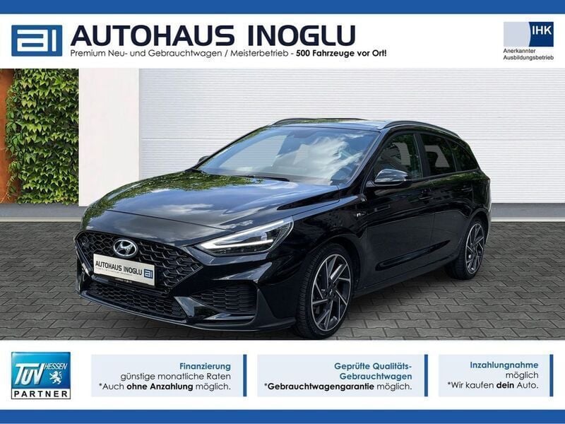 Schwarz Gebraucht 2024 Hyundai i30 N Line Kombi | 23.780 € (Fairer Preis) - Bild 1/4