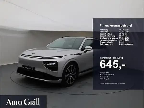 Gebraucht XPENG G9 AWD Performance 422 kW (575 PS) 2024 Frost silver SUV