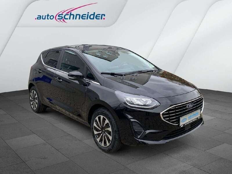 Gebraucht Ford Fiesta Titanium 101 PS (74 kW) 2023 Obsidianschwarz metallic (metallic) Kleinwagen