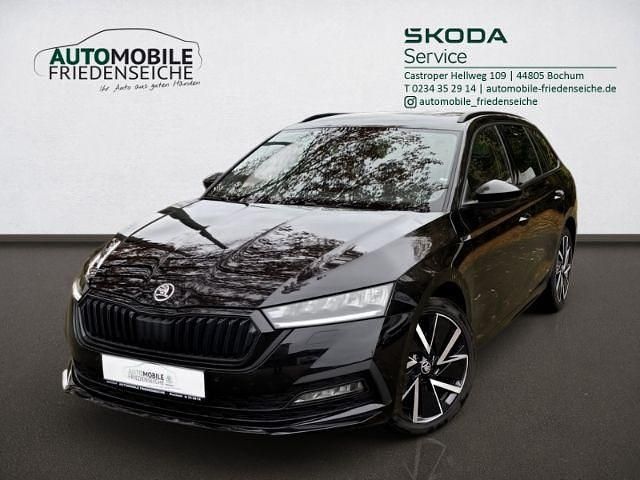 Schwarz Gebraucht 2022 Skoda Octavia SportLine Kombi | 26.890 € (Fairer Preis) - Bild 1/4