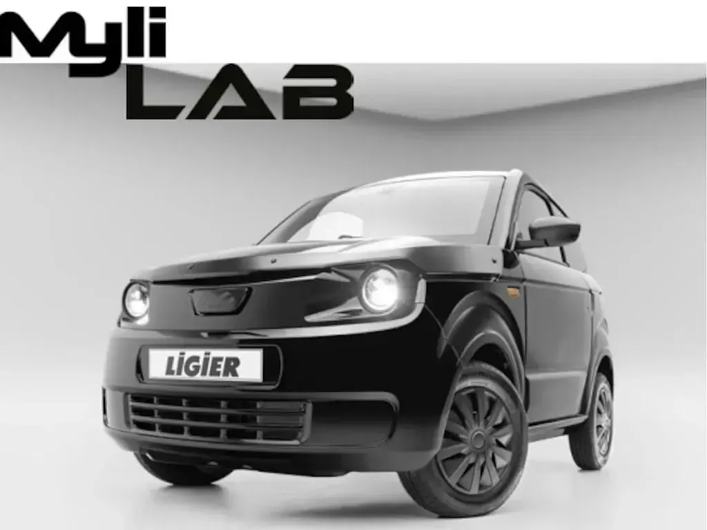 Neu Ligier Myli 2026 Schwarz Kleinwagen