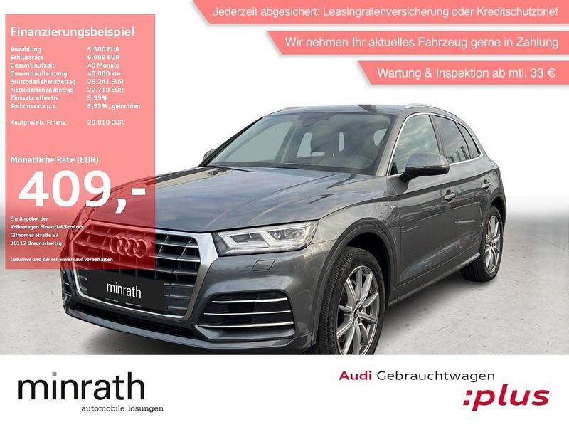 Monsungrau metallic Gebraucht 2020 Audi Q5 Sport SUV | 27.510 € (Superpreis) - Bild 1/4