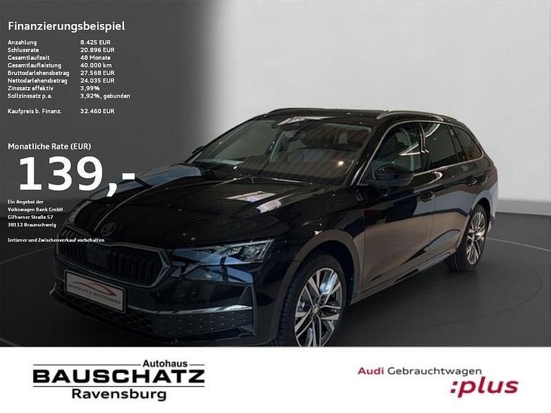 Schwarz Gebraucht 2024 Skoda Octavia Exclusive Kombi | 32.460 € (Fairer Preis) - Bild 1/4