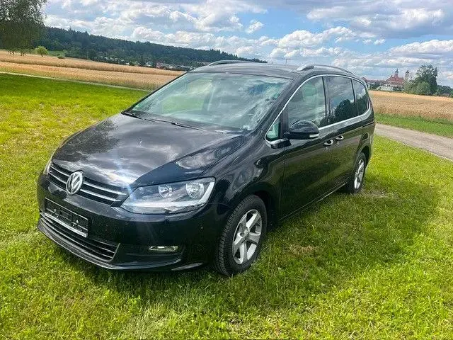 Gebraucht VW Sharan Sound 184 PS (135 kW) 2018 Schwarz Van / Kleinbus