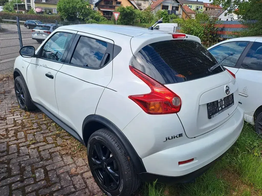 Gebraucht Nissan Juke Visia 117 PS (86 kW) 2012 Weiß SUV