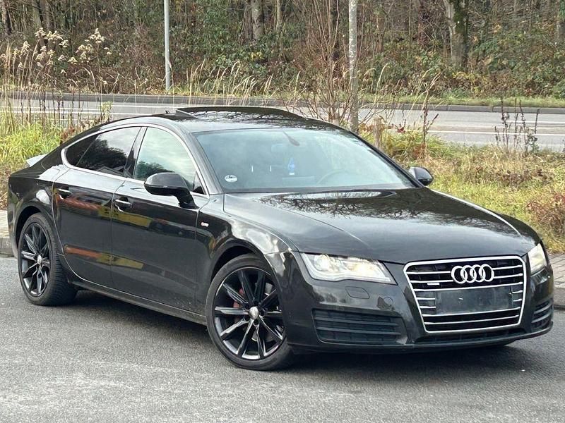 Schwarz Gebraucht 2011 Audi A7 Sportback S-Line Kleinwagen | 10.250 € (Fairer Preis) - Bild 1/4