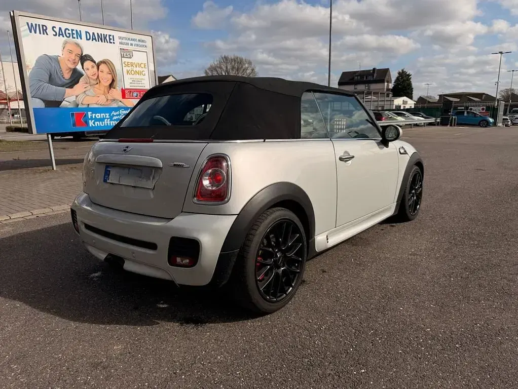 Brugt Mini John Cooper Works Cabriolet 211 HK (155 kW) 2013 Sølv Cabriolet