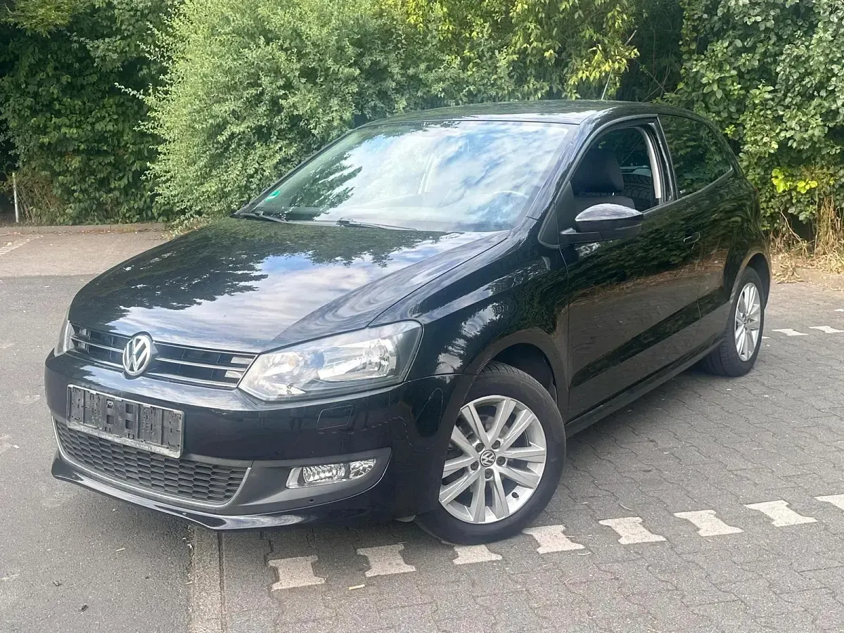 Gebraucht VW Polo Style 2011 Schwarz Kleinwagen