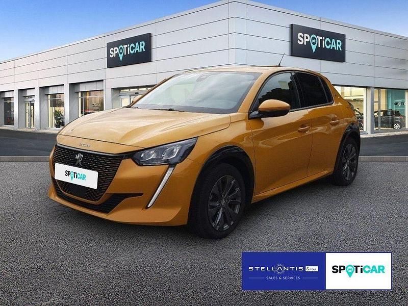 Gelb Gebraucht 2021 Peugeot e-208 Allure Kleinwagen | 13.390 € (Guter Preis) - Bild 1/4