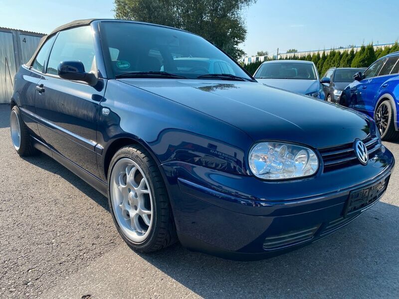 Gebraucht VW Golf Cabriolet Comfortline 116 PS (85 kW) 2001 Blau Cabrio