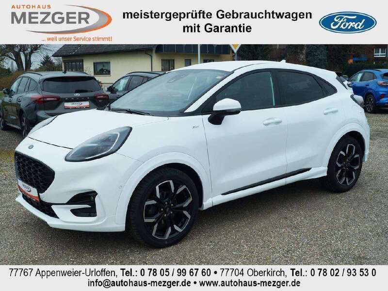 Gebraucht Ford Puma ST-Line X 125 PS (91 kW) 2021 Frostweiß SUV