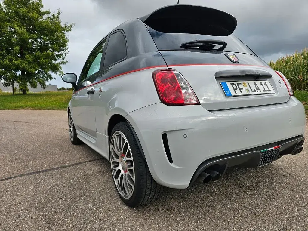 Gebraucht Abarth 595 Custom 140 PS (102 kW) 2014 Grau Kleinwagen