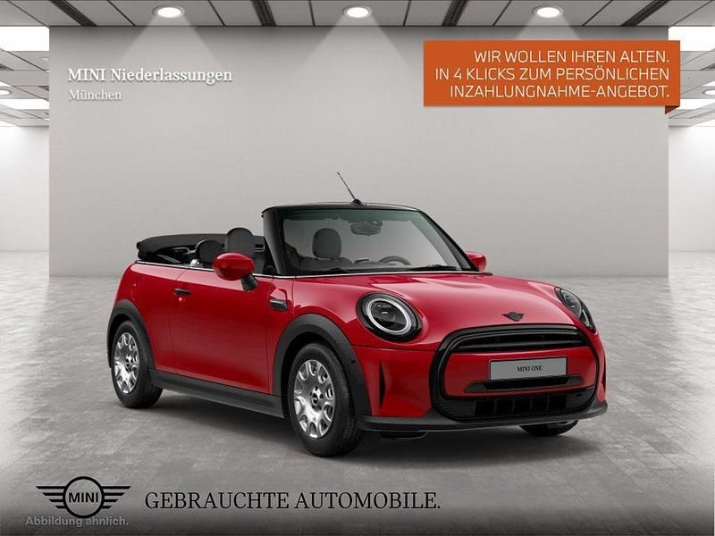 Rot Gebraucht 2022 Mini One Cabriolet Cabrio | 23.430 € (Fairer Preis) - Bild 1/4