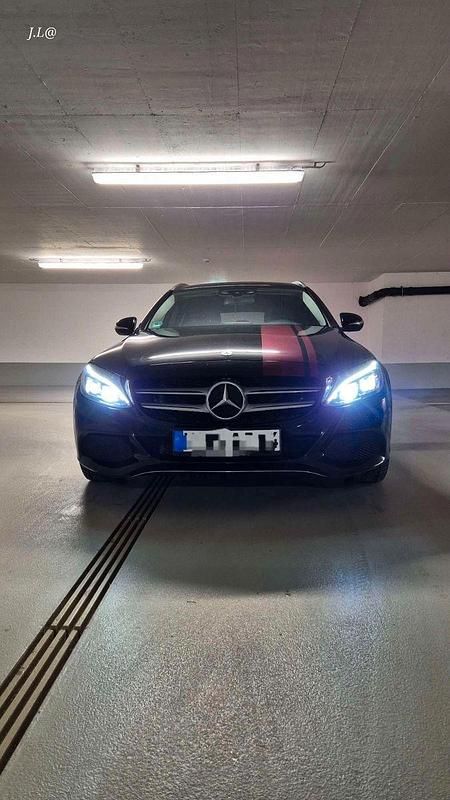 Schwarz Gebraucht 2014 Mercedes C250 Avantgarde Kombi | 11.600 € (Fairer Preis) - Bild 1/4