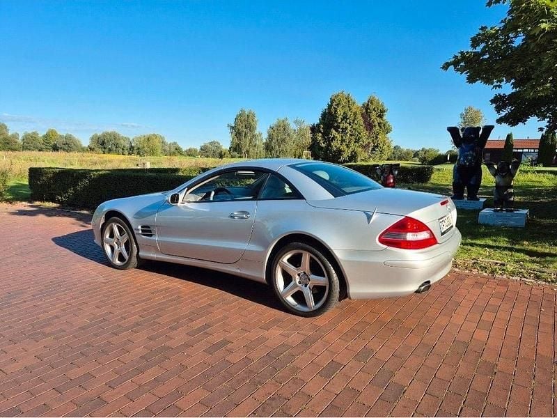 Silber Gebraucht 2006 Mercedes SL350 Cabrio | 11.950 € - Bild 1/4